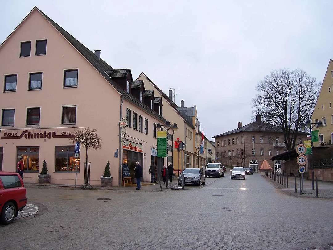 Marktplatz Pleinfeld links