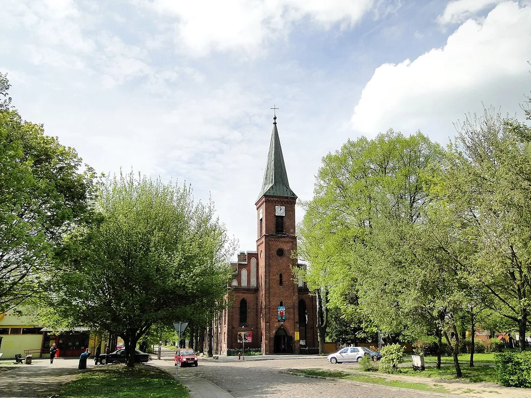 Plac Wolności w Szczecinie Podjuchach