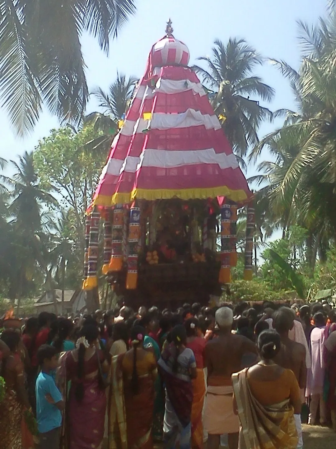 kottu vasal amman kovil's chariot from Point Pedro, Sri Lanka.