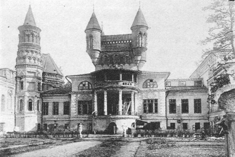 Покровское-Стрешнево. Господский дом. С открытки 1920-х гг.
Pokrovskoye-Streshnevo, country estate. Postcvard, 1920s
