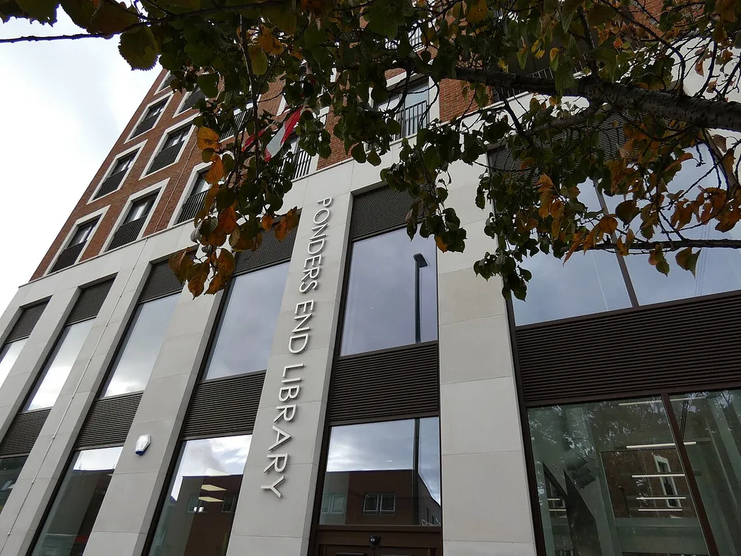 The new Ponders End Library opened in 2022