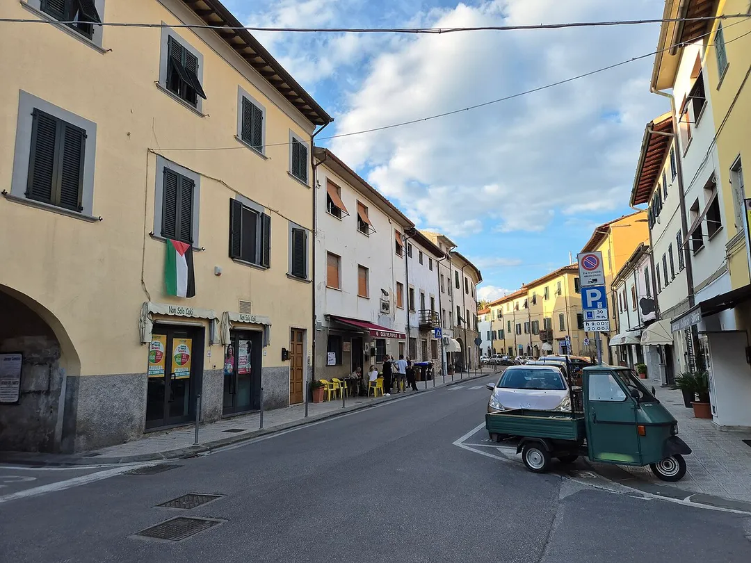Pontasserchio - Via Vittorio Veneto "borgata"