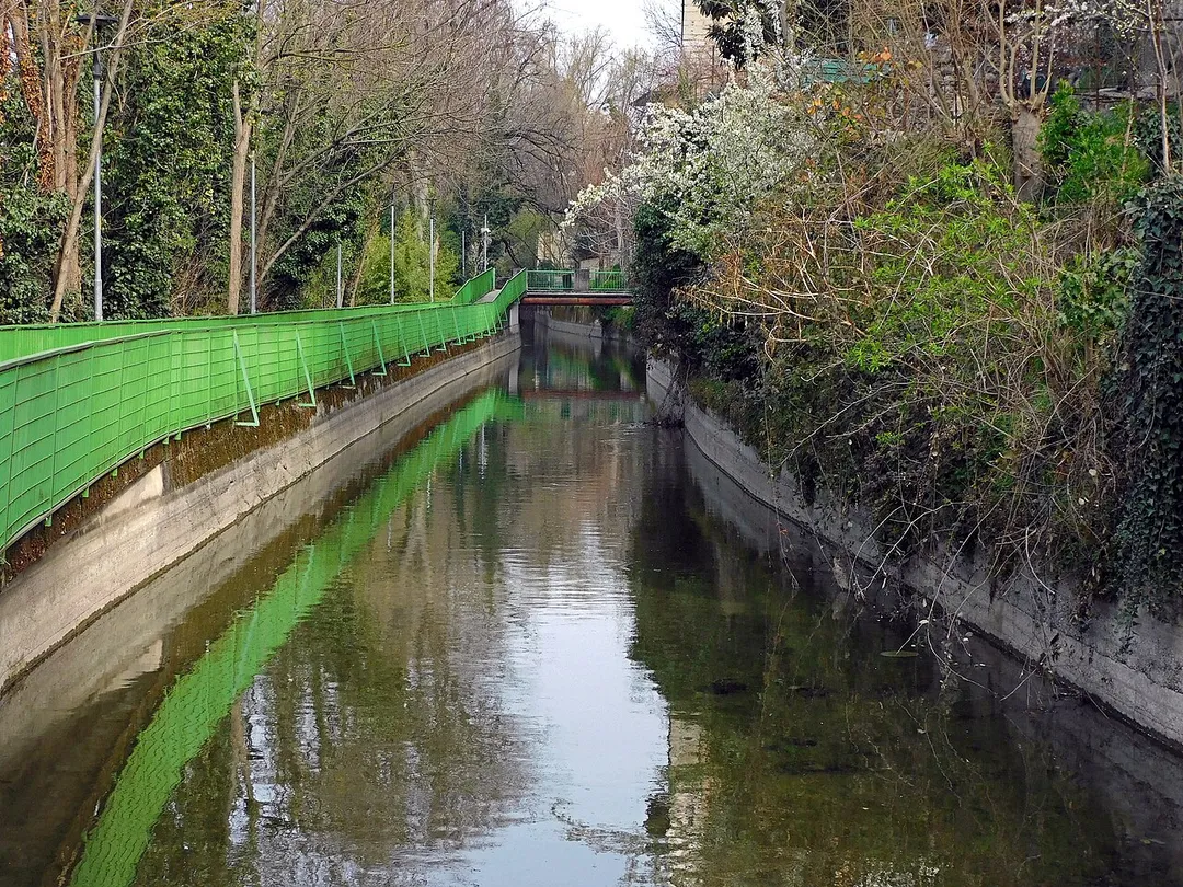La Trenzana-Travagliata vista dal sentiero del Bagolaro, a Pontoglio