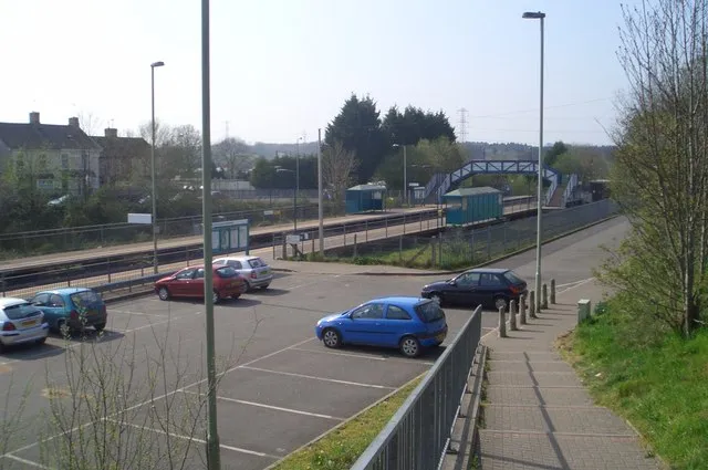 Pontyclun railway station, South Wales