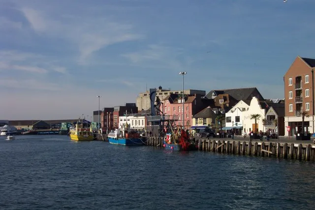 Poole Quay in Poole, Dorset.