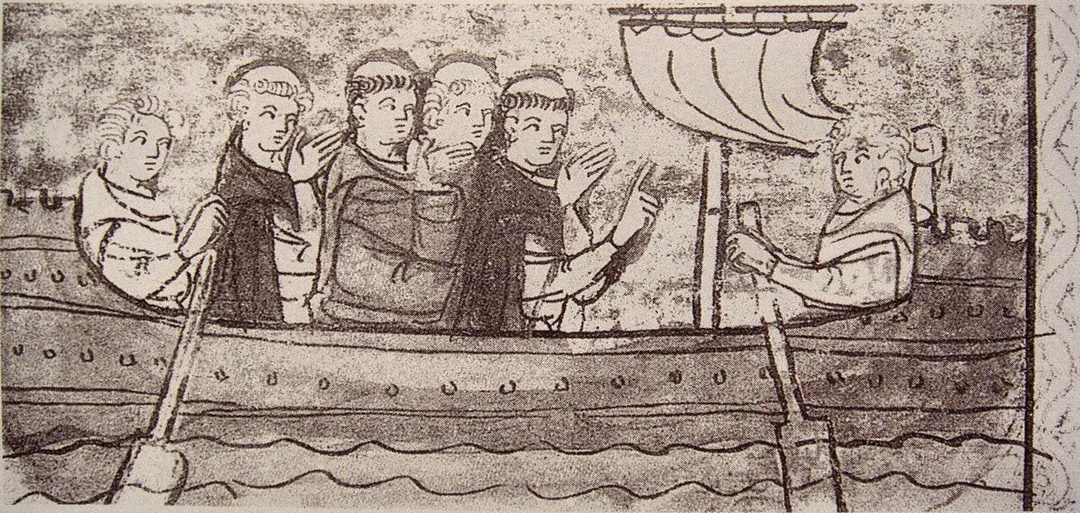 The Departure Of Odoric Of Pordenone