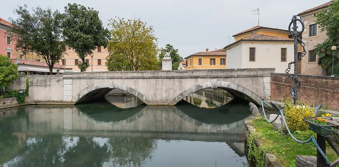 Ponte di Sant'Andrea in Portogruaro, Veneto, Italy