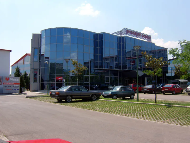 The Mepas center in Široki Brijeg.