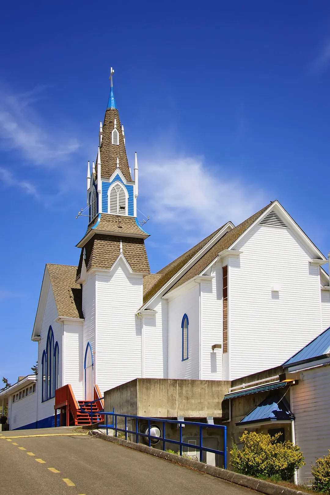 The First Lutheran Church of Poulsbo, Washington, USA. See also: www.pflc.org