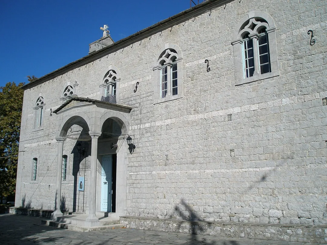 Pramanta, a small town in Epirus, at the north slopes of mount Tzoumerka.