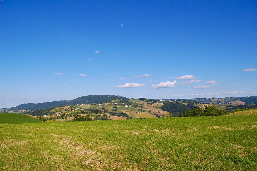 la frazione di Moncerrato vista da via Monte