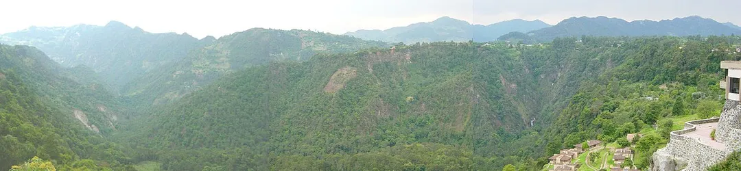 Zacatlán Canyon — in the Sierra Norte de Puebla, Puebla state, México.