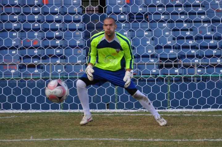 Goalkeeper David Sierra
