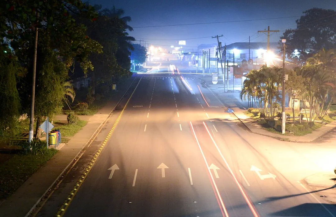 Street in Puerto Barrios Guatemala