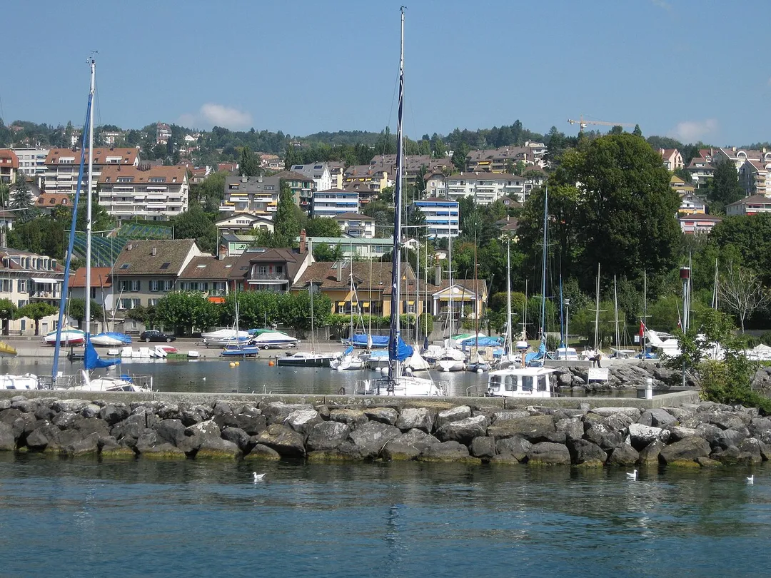 Around the lake of Geneva, Switzerland / France. Location see geotag.