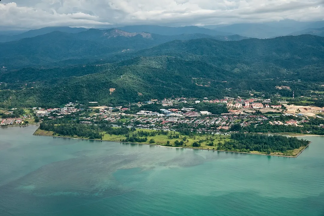 Putatan, Aerial View of Kampung Lok Kawi