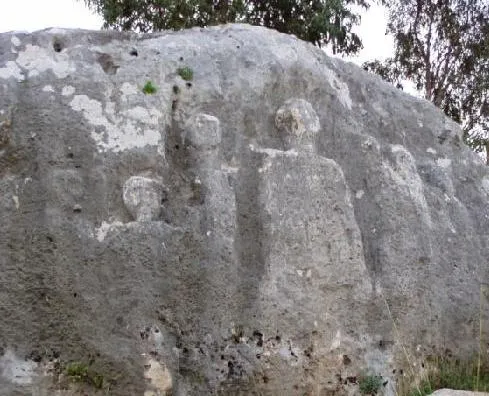 Photo of the bas-relief of the apostles in Qana (Cana), Lebanon.

Photo of the bas-relief of the apostles in Qana (Cana), Lebanon.