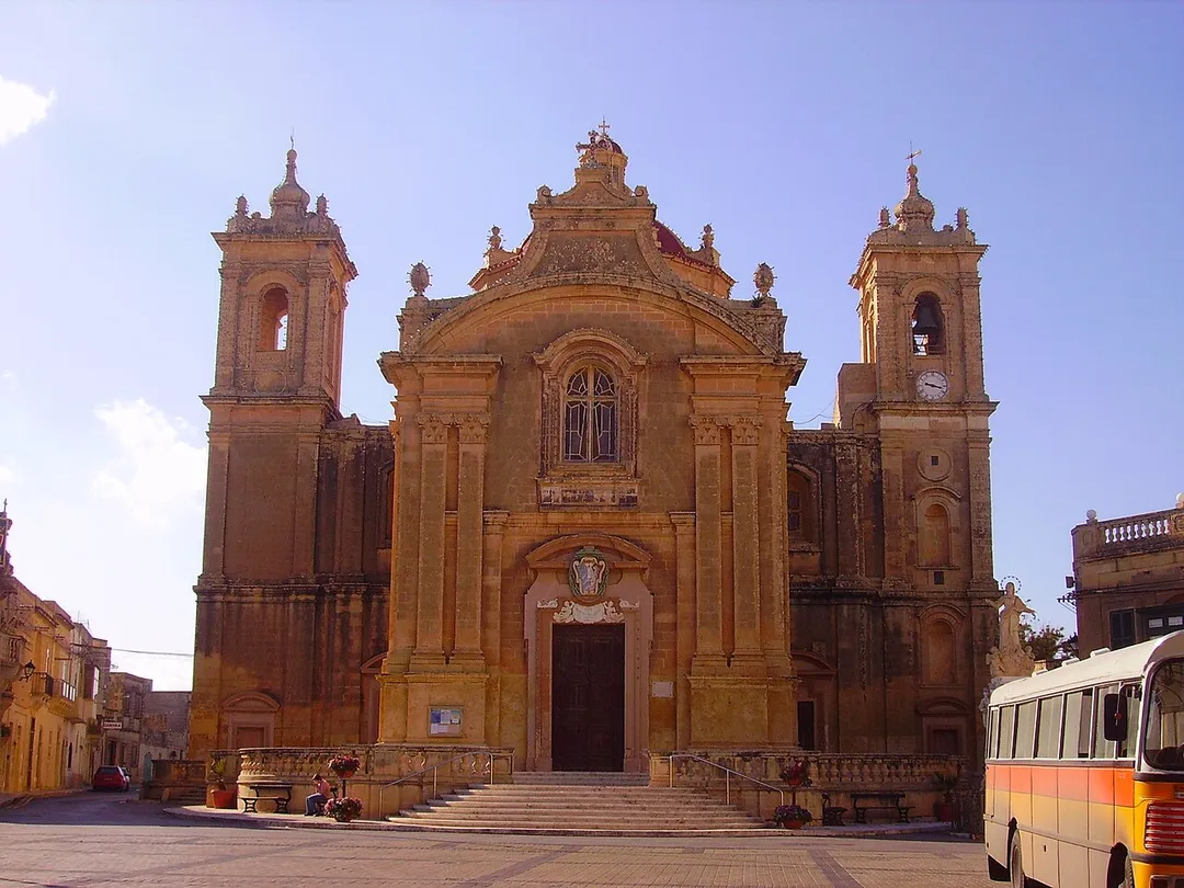 Facade of the Parish Church, Qrendi