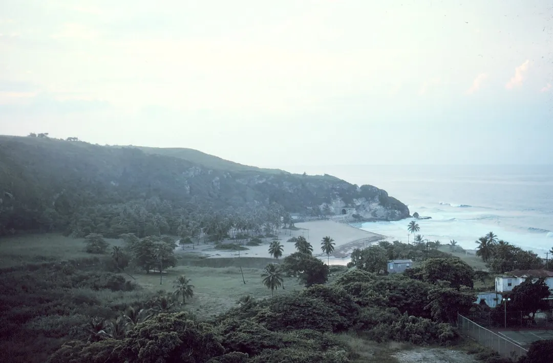 A beautiful beach on the NW coast of Puerto Rico.