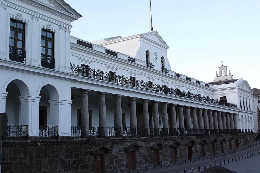 Carondelet Palace, official residence and principal workplace of the President of Ecuador.