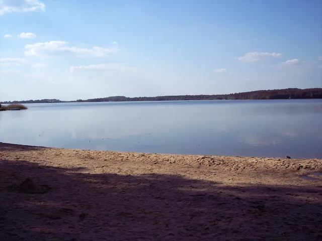 View on Quitzdorf Reservoir