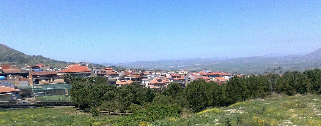 View of Ramacca(CT), Sicily