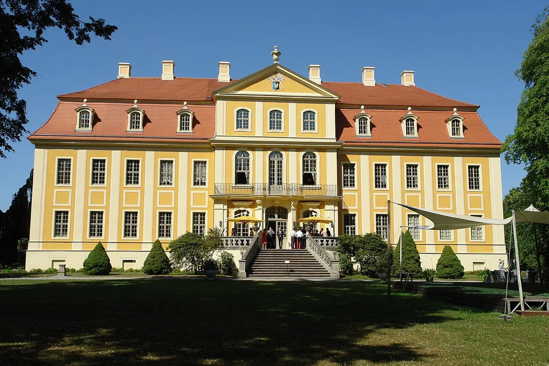 Castle Rammenau in Germany.