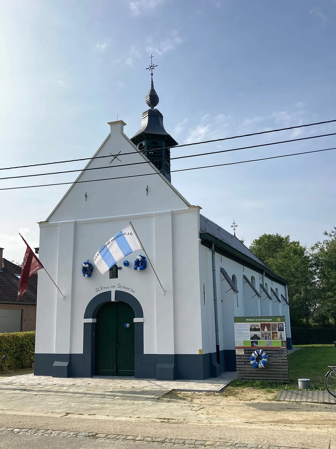 Gerestaureerde Strokapel te Ramsel