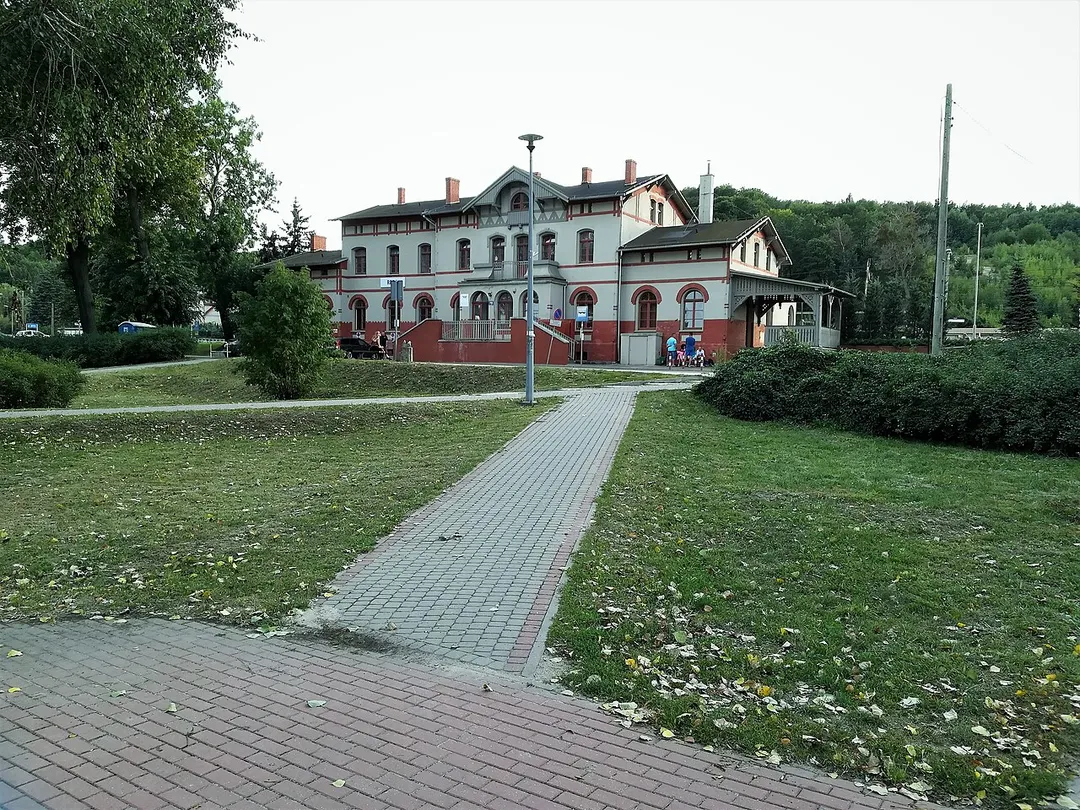 Dworzec kol. w Redzie.