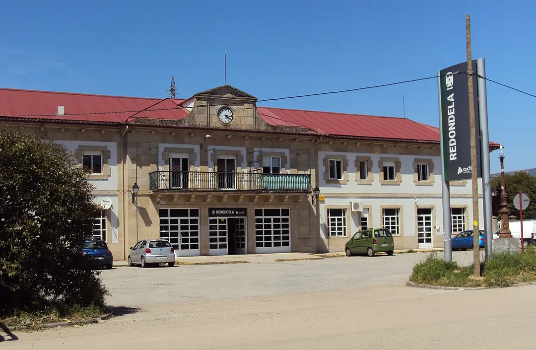 Estación de ferrocarril de Redondela, provincia de Pontevedra, Galicia