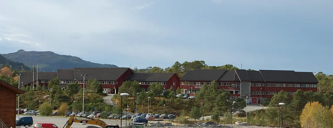 City hall in former Frei municipality, county of Møre og Romsdal, Norway.