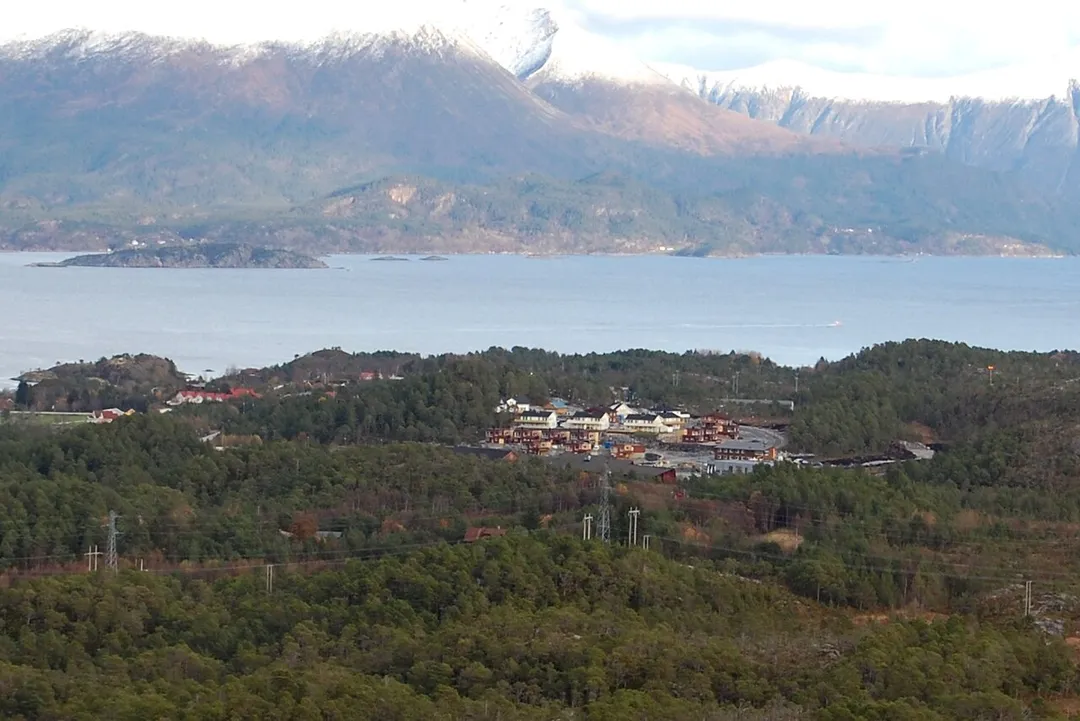 Parts of Rensvik in Kristiansund, Møre og Romsdal