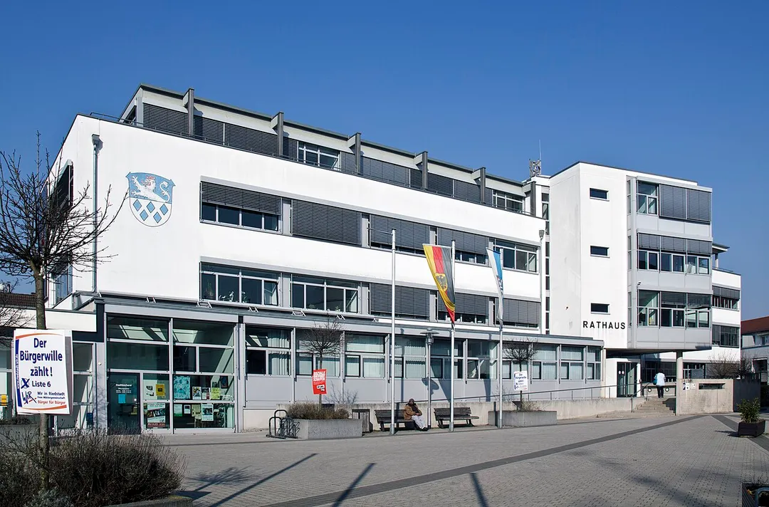 Riedstadt, Rathaus im Stadtteil Goddelau