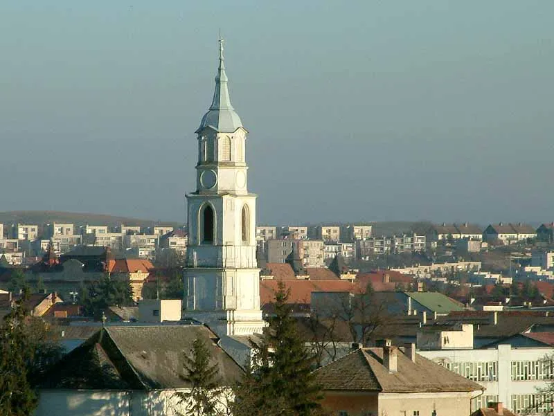 Prewiev of the Slovak city Rimavská Sobota.