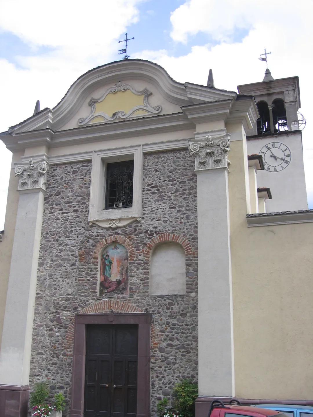 Pieve - Chiesa di Santo Stefano Protomartire. Rogno, Val Camonica, Province of Bergamo, Italy