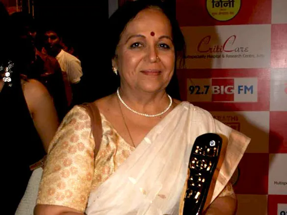 Rohini Hattangadi at 92.7 BIG FM Marathi Awards in 2010