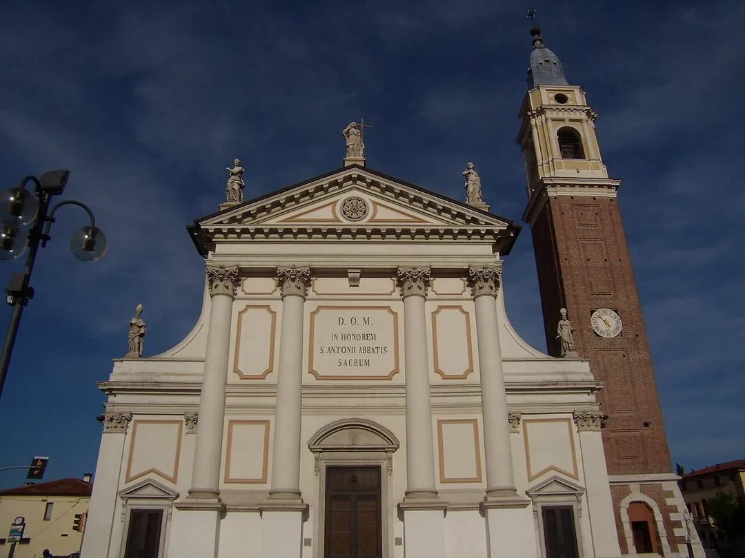 The Cathedral of Rosà, Vicenza, Italy