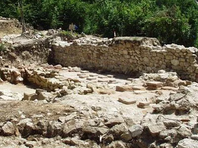 Ruins of Alburnus Maior, Roşia Montană, Romania