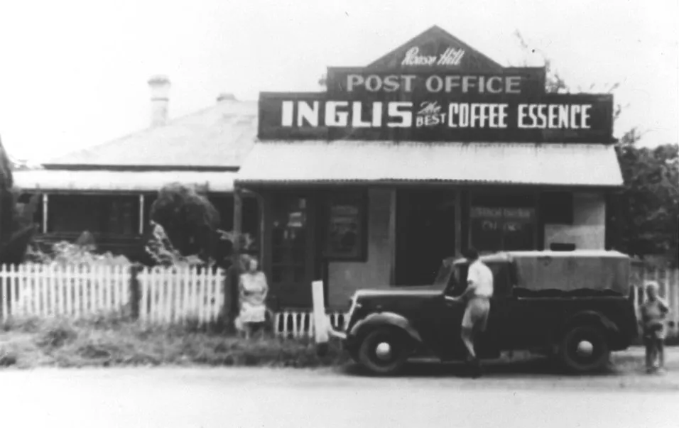 The Rouse Hill Post Hill in 1951