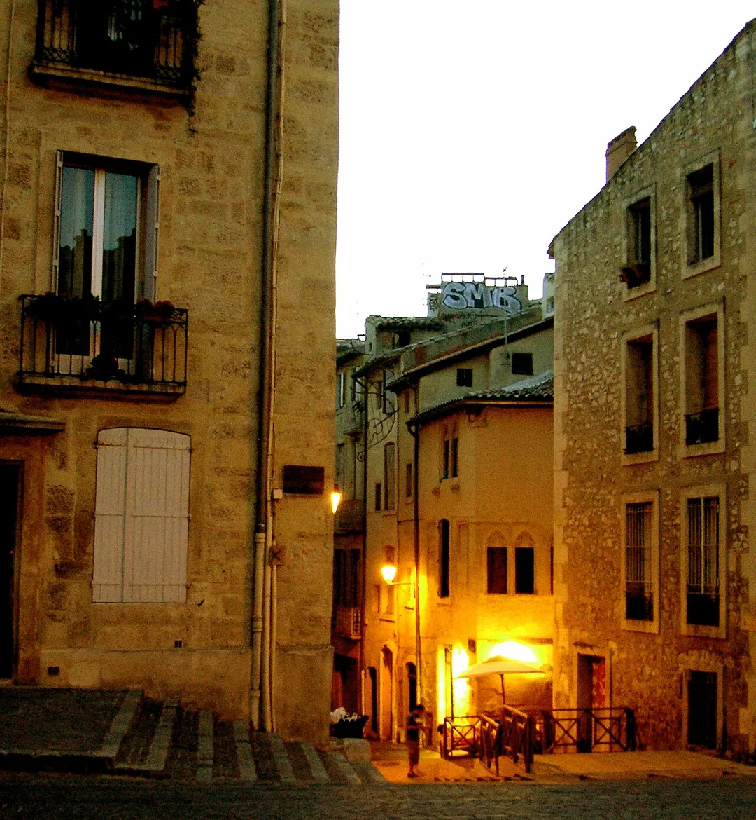Street in Montpellier.