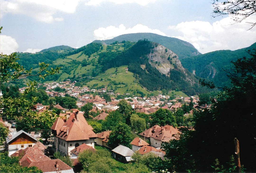Photo of Rucăr in the mid 2000s
