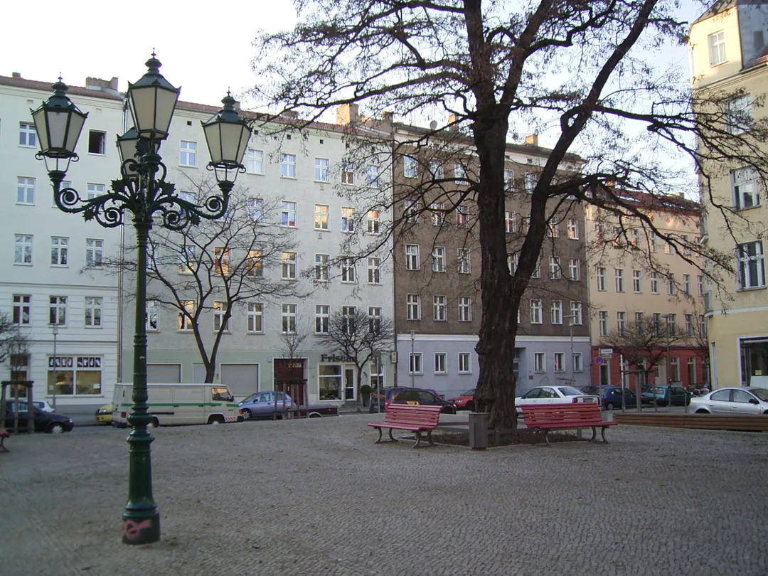 The Victoriastadt quarter around the Tuchollaplatz in Berlin-Lichtenberg