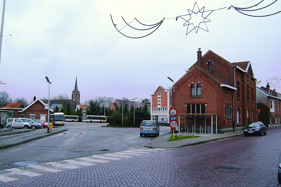 Old tram station in Rumst.