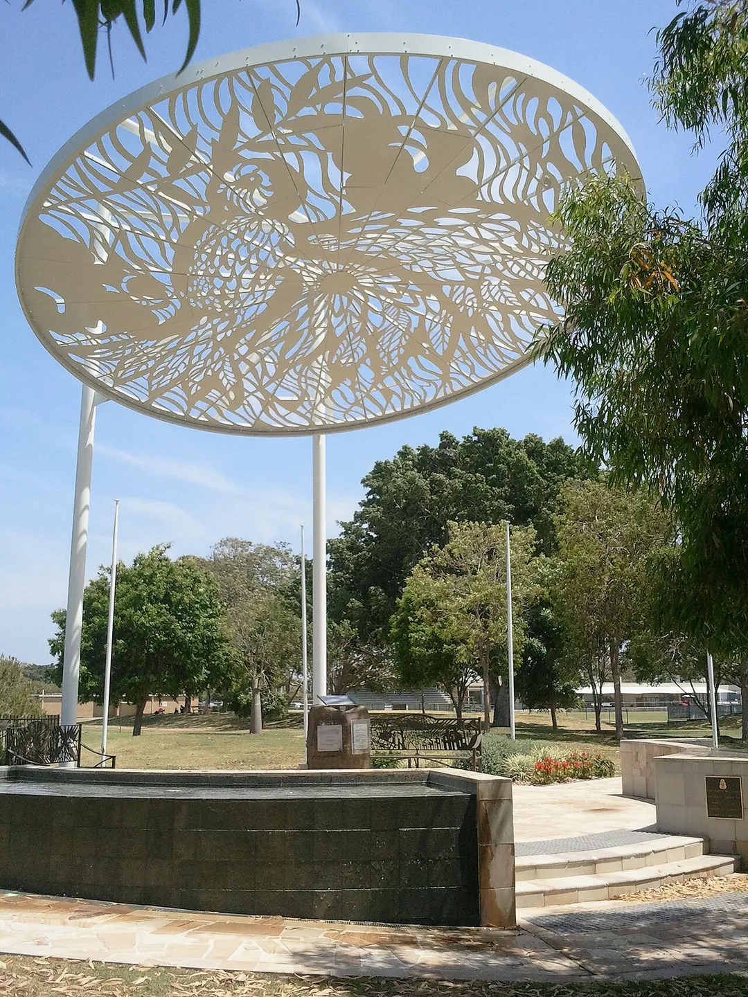 War Memorial, Runaway Bay, Queensland, Australia
