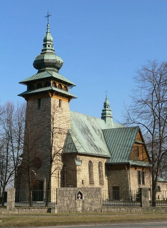 Our Lady Queen of Poland church in Ryczów.