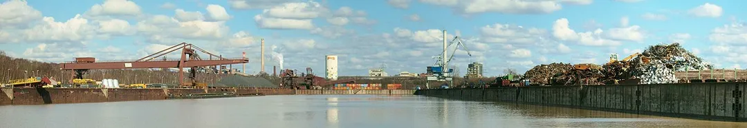 Dillingen Hafen Industriehafen