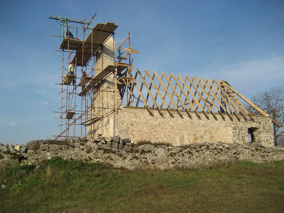 Reconstruction of the chapel in Saborsko
