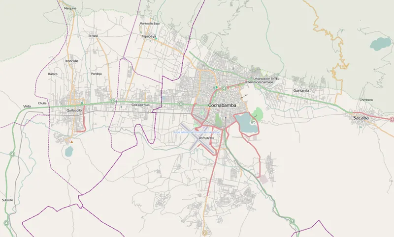 Area Metropolitana de Cochabamba.