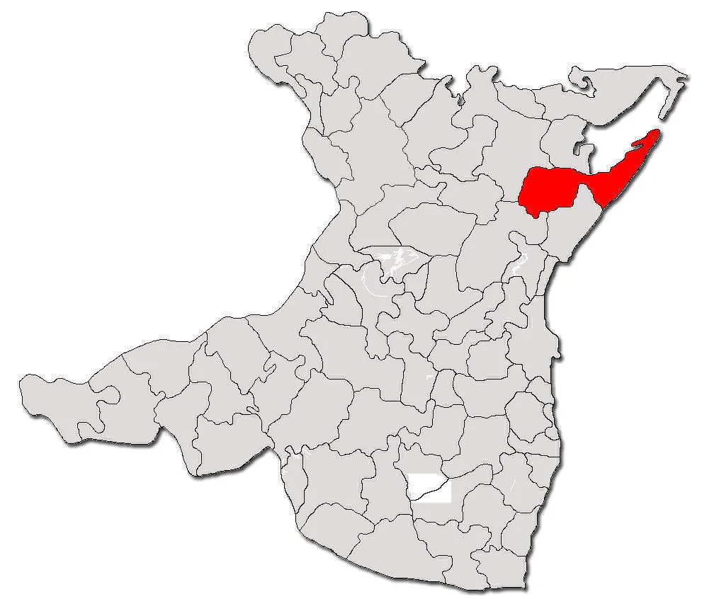 Countour map of Sacele commune