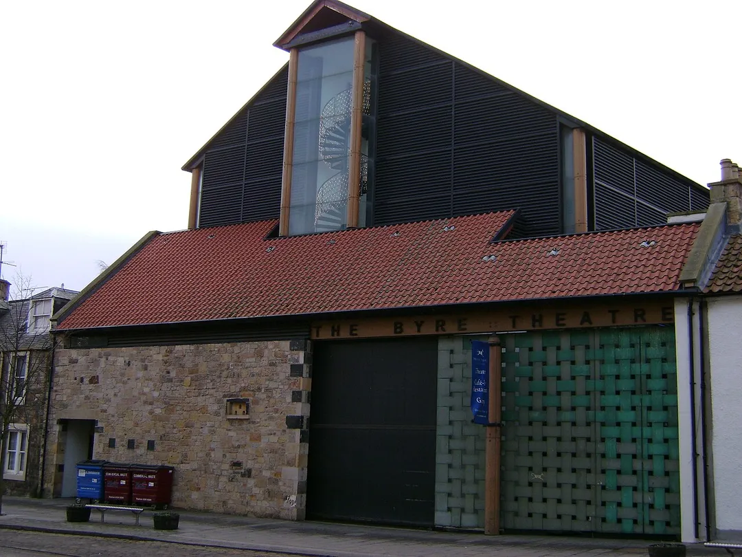 (the back of) Byre Theatre, St Andrews, Fife, Scotland